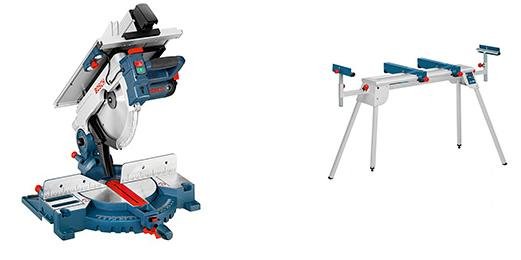 Bosch Saw Ingletadora Gtm 12 Jl + Desk Trabajo Gta 2600