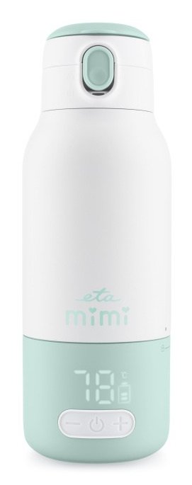 Eta ETA230690000 Mimi Smart Baby Bottle Warmer, LED Display, White Green
