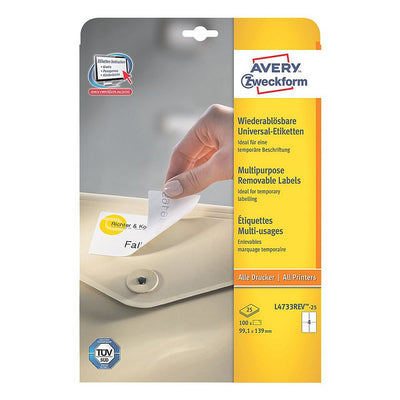 Avery Zweckform Labels L4733REV-25 White 99,1 X 139,0MM — image 1