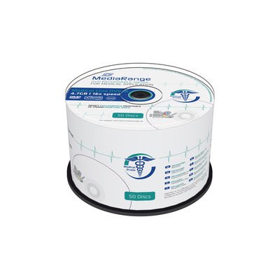 Mediarange MR429 Dvd White 4,7GB Dvd-r 50 Pieces — image 1