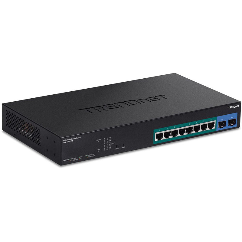 Trendnet Tswitch 10 Ports Gigabit Web Smart PoE +