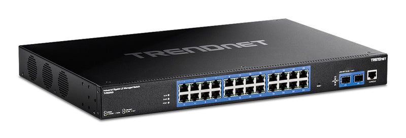 Trendnet TI-RG262I Switch Gestionado Gigabit Ethernet (10/100/1000) 1U Black