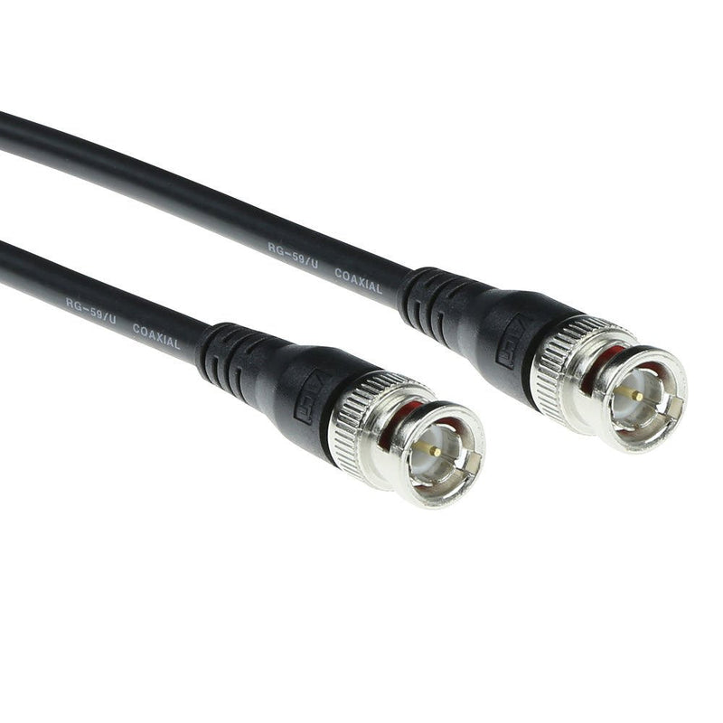 RG-59 Patch Cable Black 75 Ohm 7,00M
