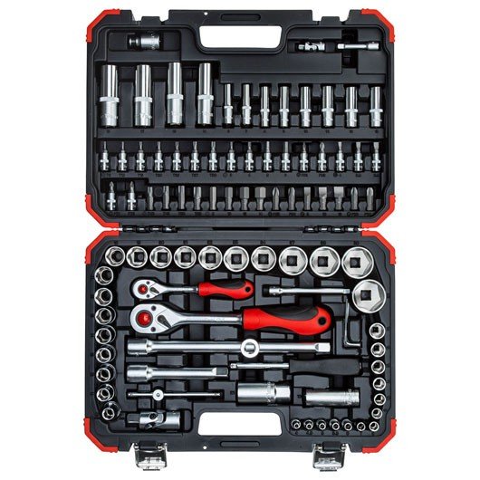 Gedore Set Of Keys Tubo 1/4 + 1/2, 94 Pieces