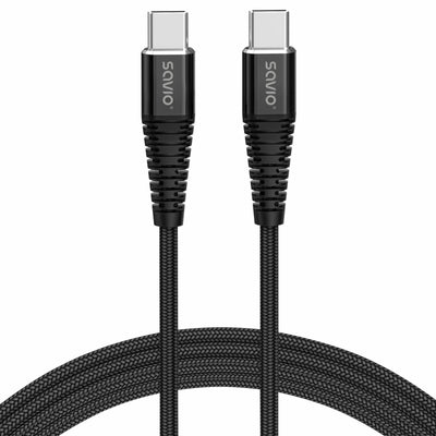 Savio Cable USB Type-c - USB Type-c 5A 2M CL-160 — image 1