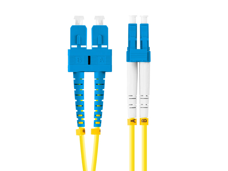 Lanberg Cable Fibre Optic 2M Mono Sc/Upc-lc/Upc Duplex G657A1 Lszh Yellow