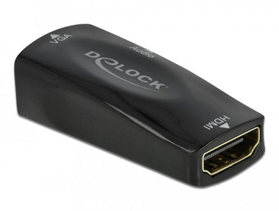 Delock Adapter Hdmi-a Female - VGA Female 1080P With Audio — image 1