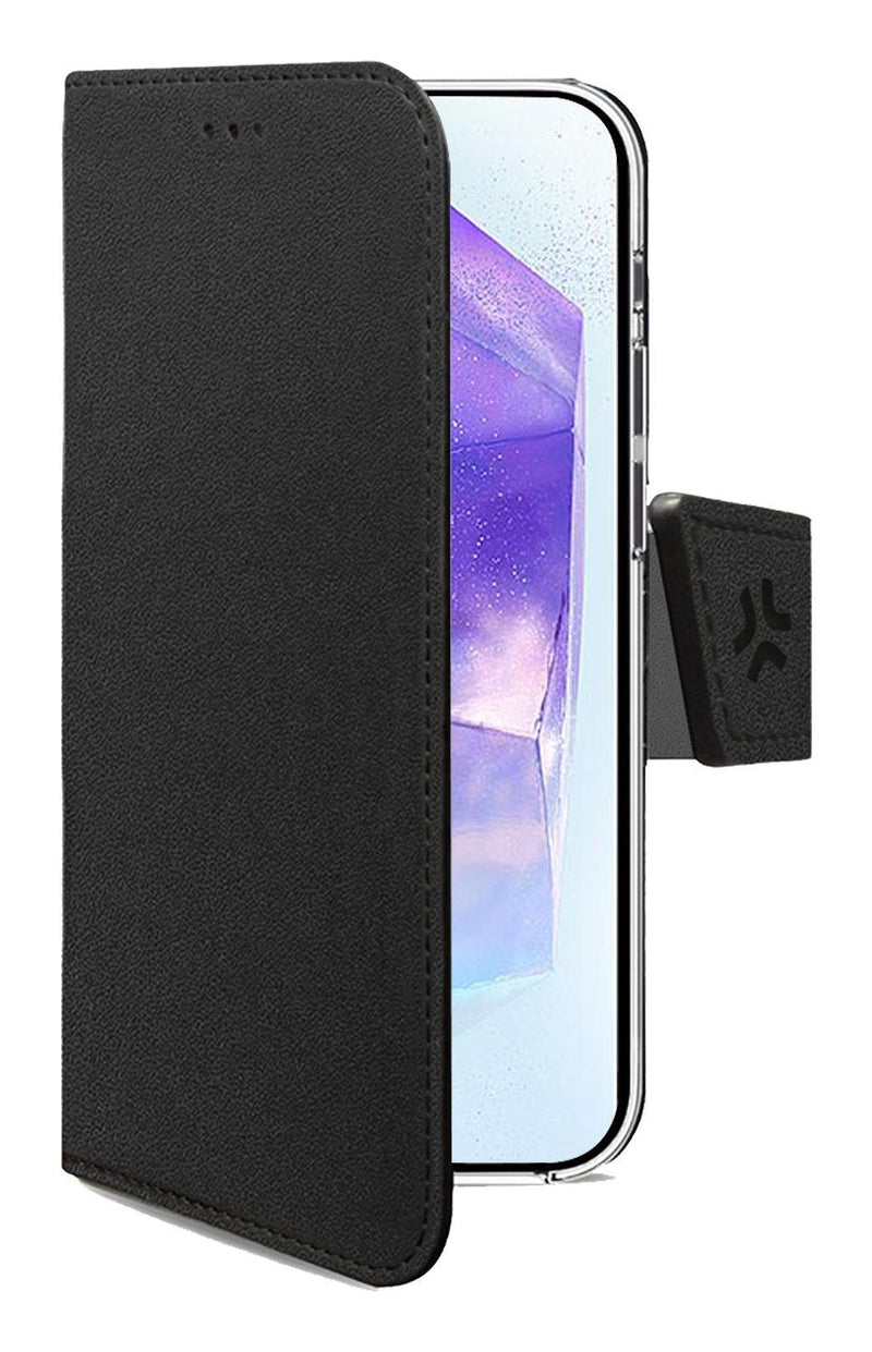 Celly Wally Case For Galaxy A56 5G, Galaxy A56 5G Enterprise Edition 17CM (6.7) Case Cartera Black