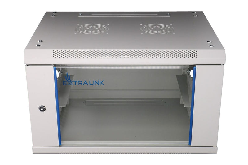 Extralink EX.8567 Cabinet Rack 6U Wall Grey 600X600