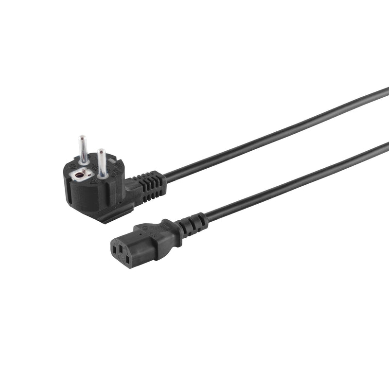 S/Conn Maximum Connectivity 60007 Cable Transmisión Black 2M CEE7/7 C13 Acoplador