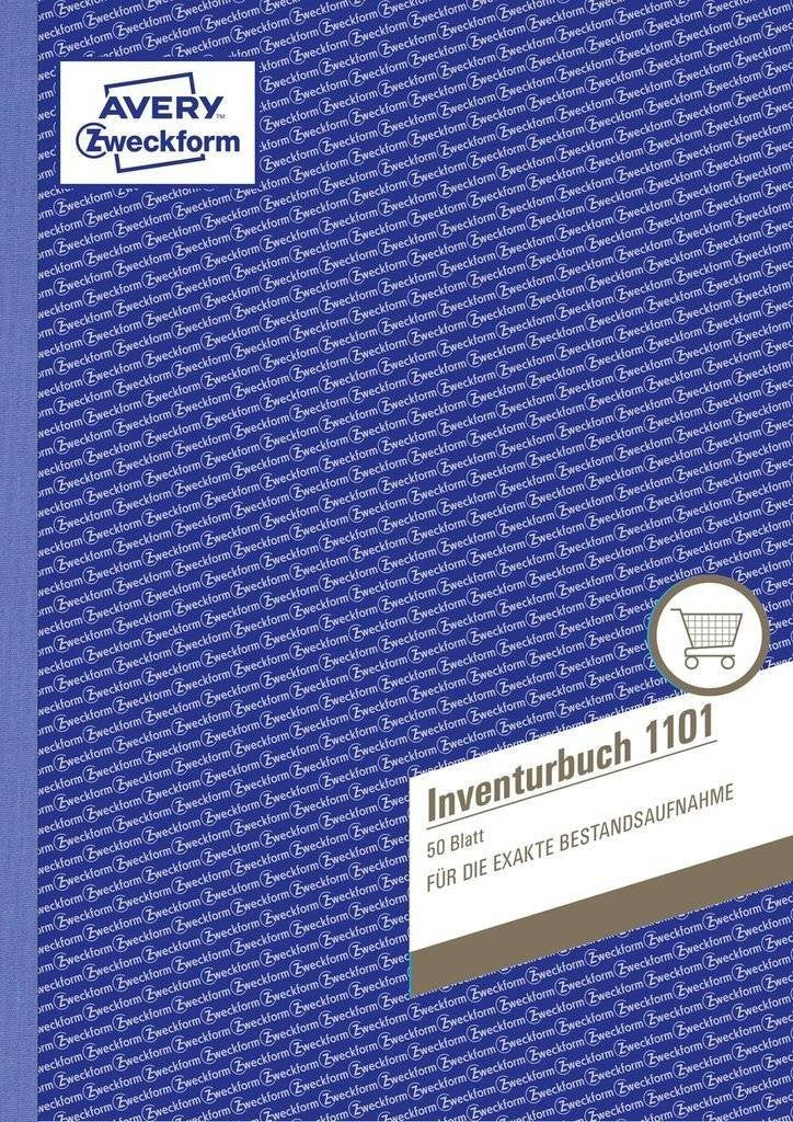 Avery Zweckform Inventarbuch - 50 Hoja - A4 (210 X 297MM)