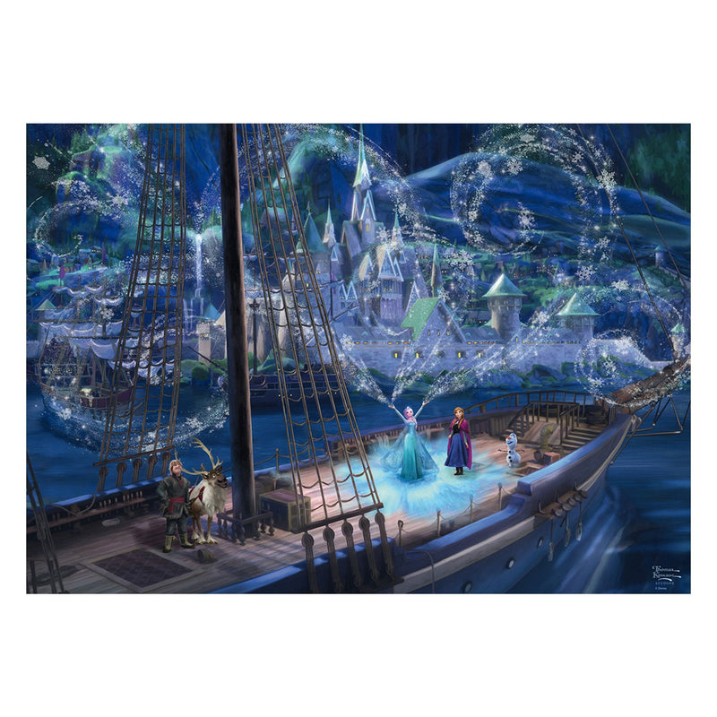 Schmidt Spiele Thomas Kinkade Studios: Disney - Frozen Love And Magic (1000 Teile) 58052