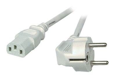 Efb Cable Power Contact Protection 90°-C13 180°,GRIS,3.0M,3X1.00M — image 1