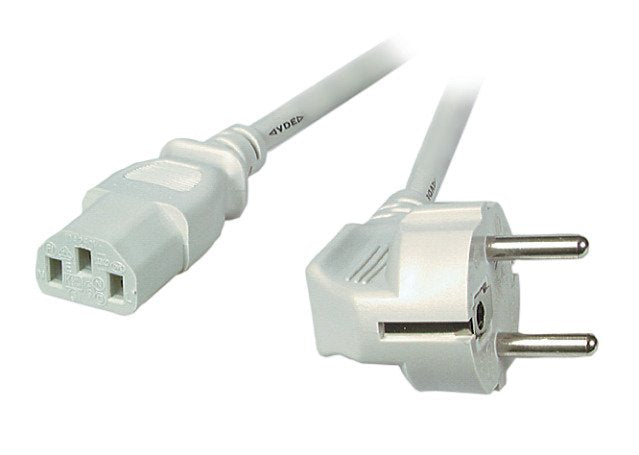 Efb Cable Power Contact Protection 90°-C13 180°,GRIS,3.0M,3X1.00M