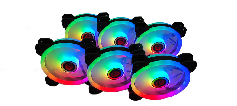 Talius Iris Spectrum ARGB/Cronos - Kit 6 Fans 120MM Colour Black