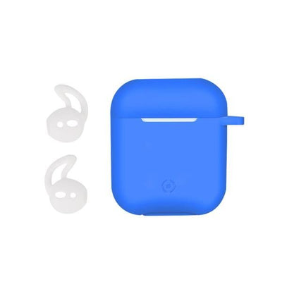 Celly Case Silicone Blue Case Airpods (1ª 2ª Gen) — image 1