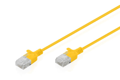 CAT.6 U-UTP Slim Network Cable, 5M, Yellow — image 1