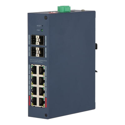 Dahua CHS4412-8GT-125 Switch PoE Ethernet Gigabit Resistant a Nube — image 1