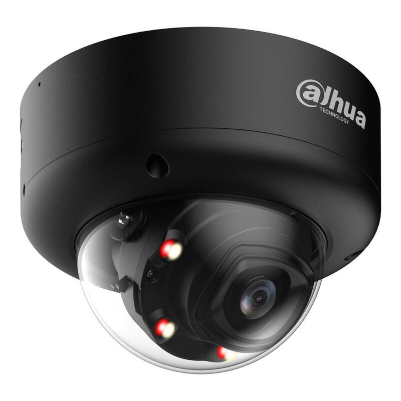 Dahua IPC-HDBW5859E1-ZE-IL-B Domo IP H265 8M Wdr Iluminación Dual LED50M/IR60M 2.7-12VFM IK10 IP67 Epoe SD Aud