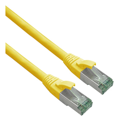 Helos Grs Certificado CAT.6A Network Cable With CAT.7 Rohkabel Tpe Yellow 15,0M — image 1