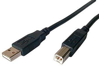Sharkoon 4044951015269 USB Cable 2M 2.0 USB a USB B Black