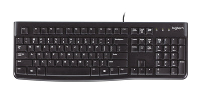 Logitech Keyboard English K120 USB QWERTY Black 920-002524 — image 1