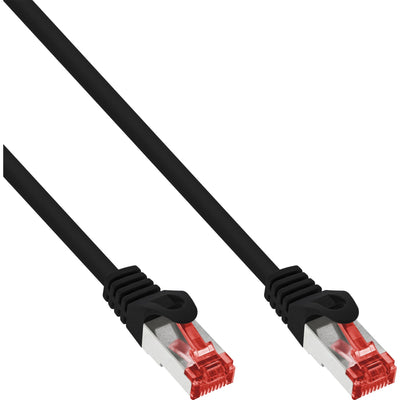 Inline Network Cable S/FTP Pimf CAT.6 250MHZ Pvc Cca Black 1.5M — image 1