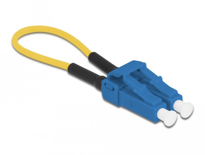 Delock Lwl Loopback Adapter Lc Upc Singlemode Blue