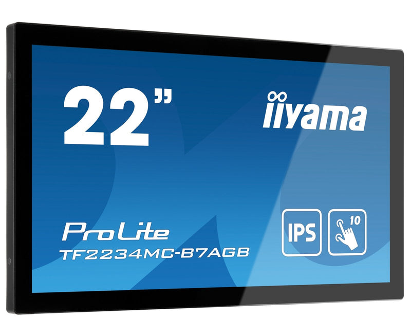 Iiyama Monitor 21,5 Pl TF2234MC-B7AGB Touch 8MS, VGA, Hdmi, Dp, IPS,10P-TOUCH