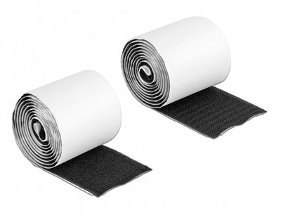 Delock Tape Velcro Self-adhesive 1M X B 50MM Black — image 1
