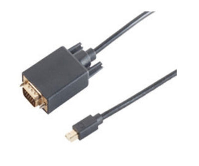 Shiverpeaks BS10-54025 Adapter Cable Vídeo 1M VGA (d-sub) Mini DisplayPort Black — image 1