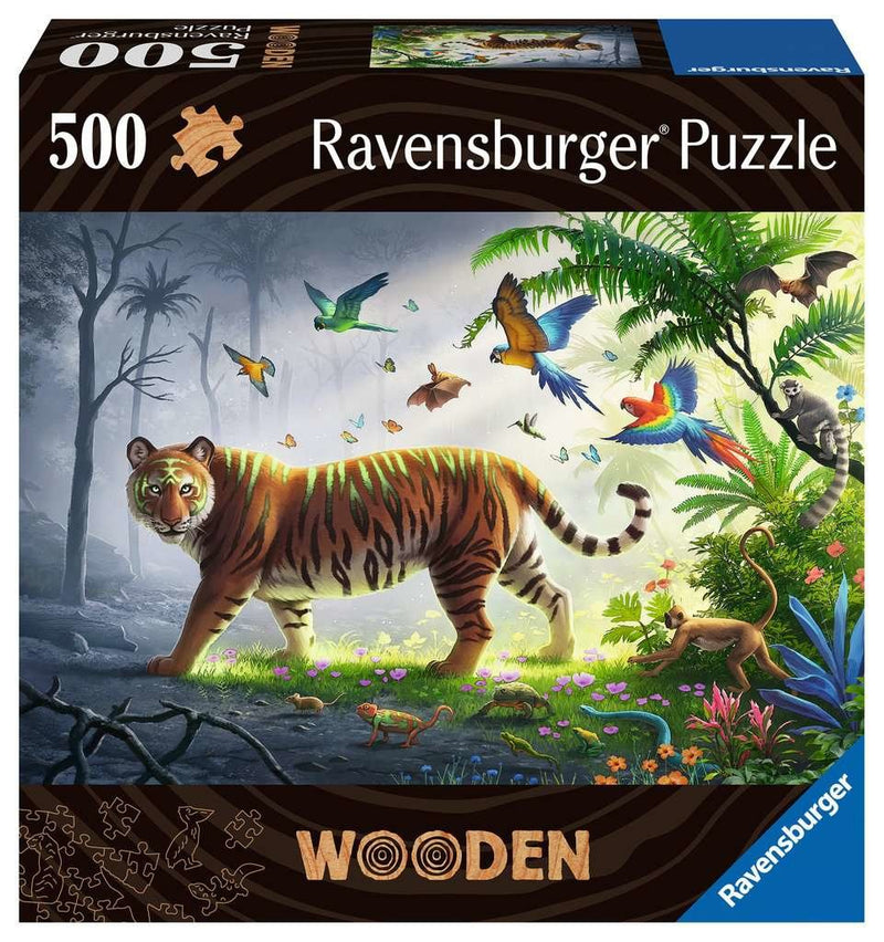 Ravensburger Wooden Puzzle Wood Tigre Jungla (505 PIEZAS)17514