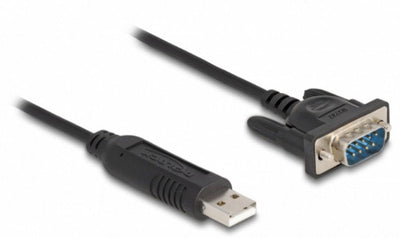 Delock 66461 USB Cable 2.0A RS-232 With Housing Connector Serial Compacta 50CM Ftdi — image 1