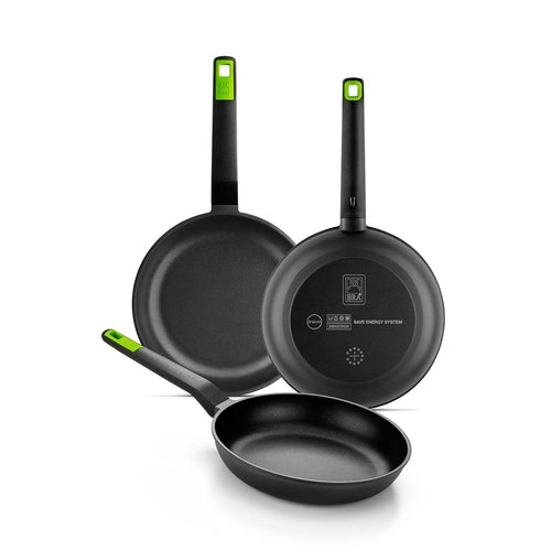 Bra Pack 3 Sartenes Gastro A841201 Ø18CM Ø22CM Ø26CM Apta Inducción — image 1