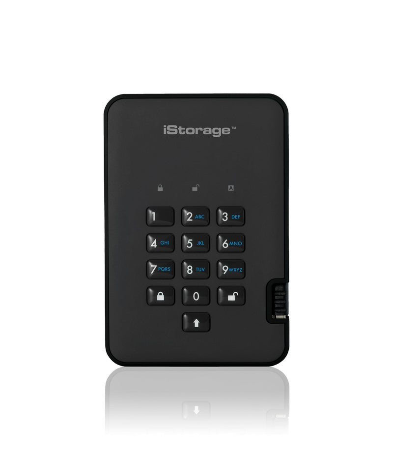 Istorage Drive HDD External DISKASHUR2 256-BIT 1TB - Black