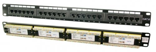 Logilink Patch Panel 19 CAT.6 24-PORT — image 1