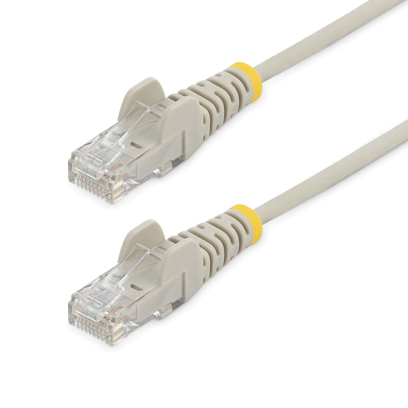 StarTech.com Cable CAT.6 3M - Slim - With Connectors RJ45 Without Enganches - Grey