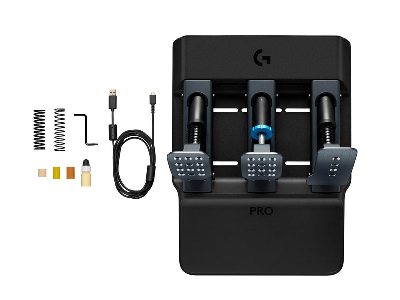 Logitech G Pro Racing Pedals Cableado PC Microsoft Xbox One Microsoft Xbox Series S Microsoft Xbox Series X So