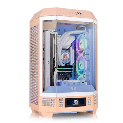Thermaltake PC Case The Tower 300 Melocotón, Glass Tempered CA-1Y4-00SKWN-00 — image 1