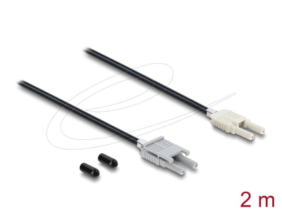 Delock Lwl Pof Plastic Cable Hfbr 4506-4516Z Duplex Connector Male a Duplex Connector Male 2M — image 1