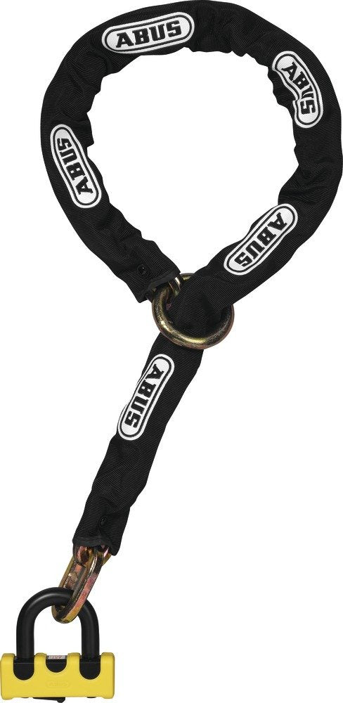 Abus 58241 Padlock Bicicleta Black Yellow 1200MM Padlock With Cadena — image 1
