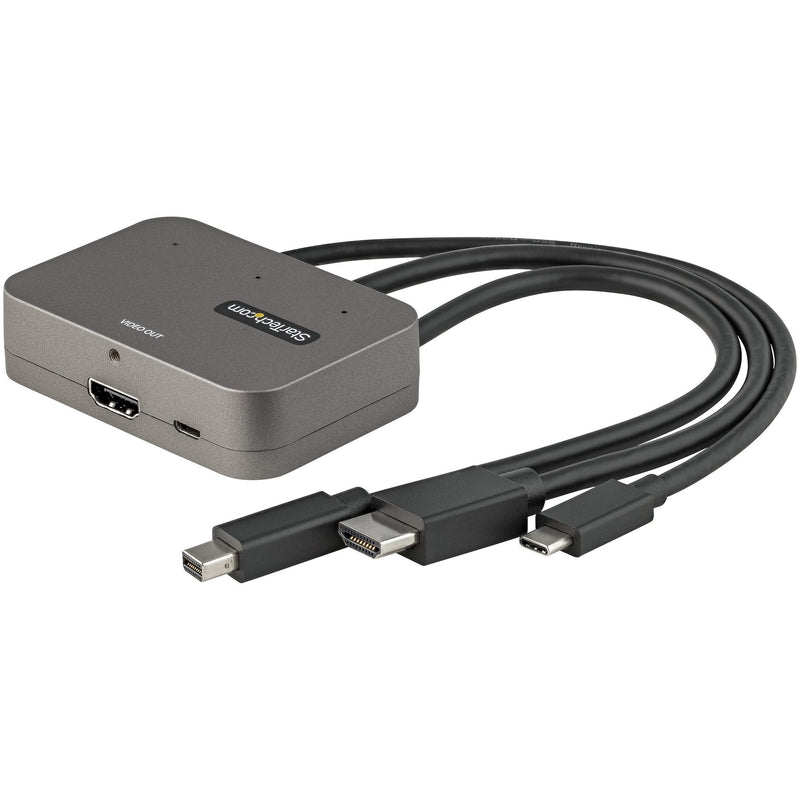 StarTech Adapter Multipuertos 3 1 USB-C HDMI Or Mini DisplayPort a HDMI 4K 60HZ CDPHDMDP2HD
