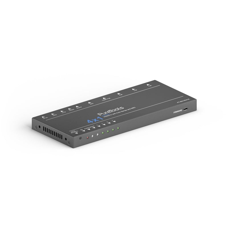 Purelink Puretools - 4X1 HDMI Switcher 4K (60HZ 4:4:4), Audio-de-embedding, Ar