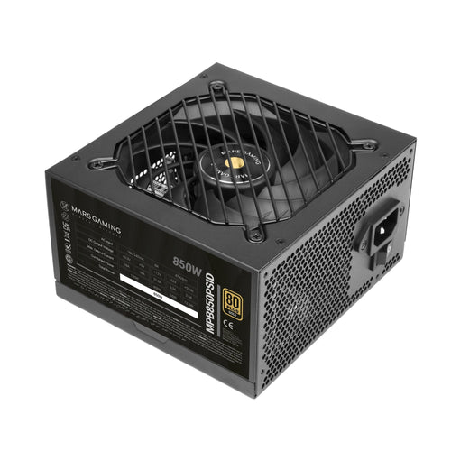 Mars Gaming Power Supply 850W MPB850PSID ATX3.1 80 + Gold Pfc Activo PCIE5.1 12V-2X6 Dc-dc Digital Smd Black — image 1