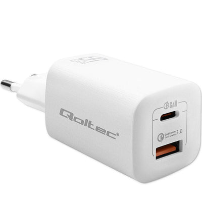 Qoltec Charger 50765 Dispositivo Mobile Phone Laptop Console Juegos Laptop Battery Laptop Smartphone, Watch Sm — image 1