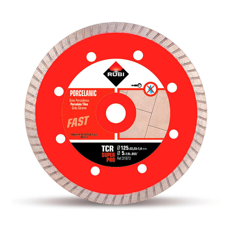 Rubi Drive Diamante Tcr Ø125MM Superpro R31973