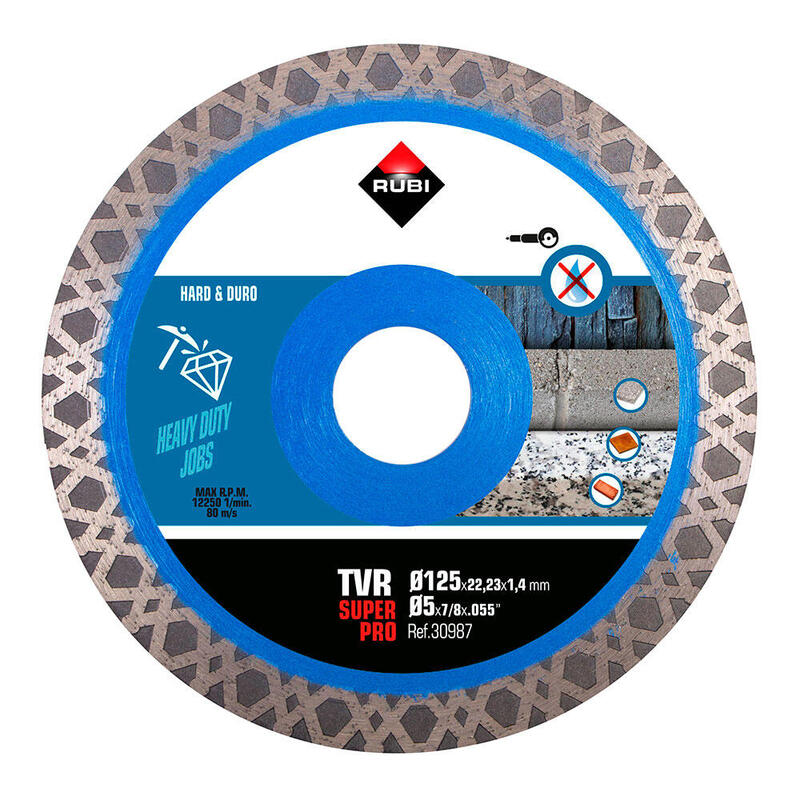 Drive Diamantado Tvr Superpro Ø125 X 1,4 X 22,2MM