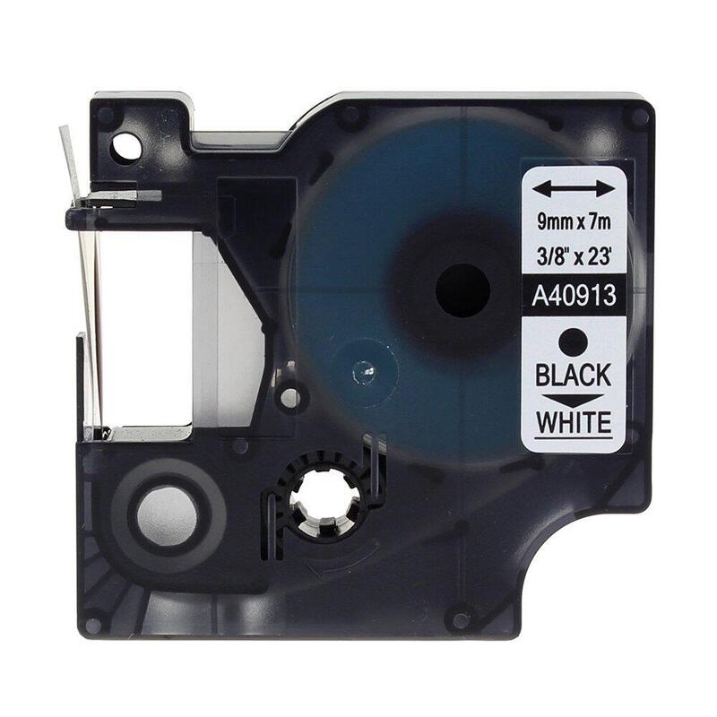 Genérico Dymo D1 40913 Black/White Tape Rotuladora S0720680