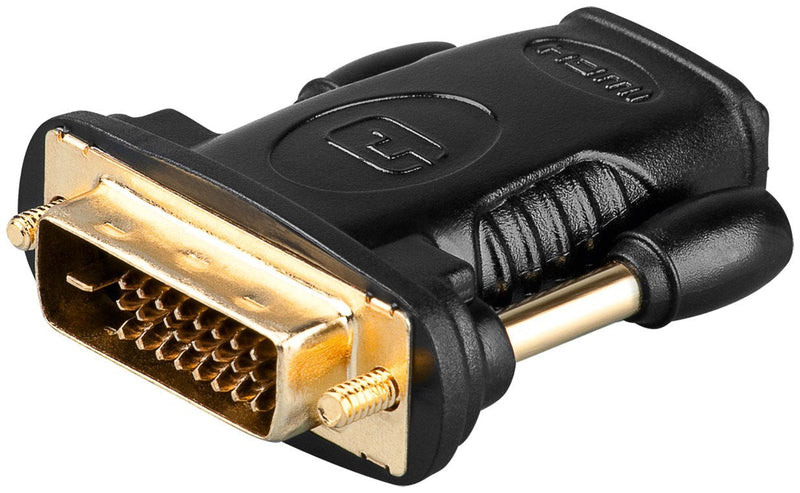 Goobay 68931 Hdmi™ DVI-d Adapter, Gold-plated