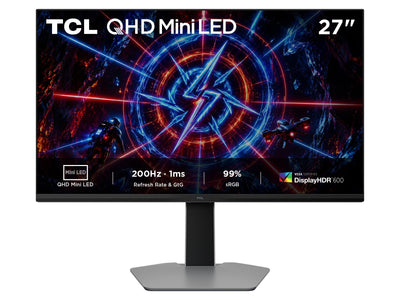 Tcl Monitor 27P2A 27 Miniled - 2K QHD - IPS HDR600 - 200HZ - Freesync Premium — image 1
